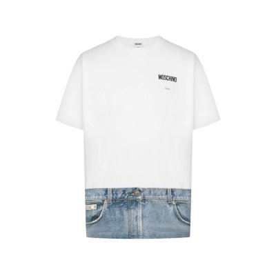 THE PRINTED ORGANIC COTTON JERSEY T-SHIRT